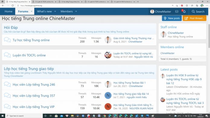 Hướng dẫn tự học tiếng Trung cơ bản mỗi ngày - Học tiếng Trung online Thầy Vũ - Khóa học tiếng Trung online ChineMaster