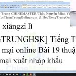 Nhập hàng Trung Quốc chủ đề Mua sắm bài 1 Nhập hàng Trung Quốc chủ đề Mua sắm bài 1 trung tâm tiếng Trung thầy Vũ tphcm