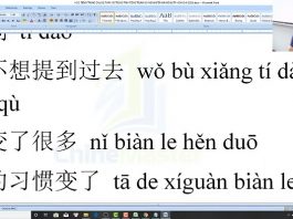 Giáo trình luyện dịch tiếng Trung bài 1